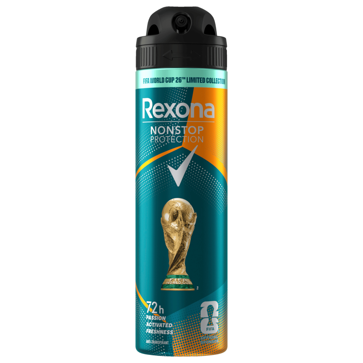 Rexona Men Deospray Nonstop Protection FIFA World Cup 26 Edition Anti-Transpirant 150ml