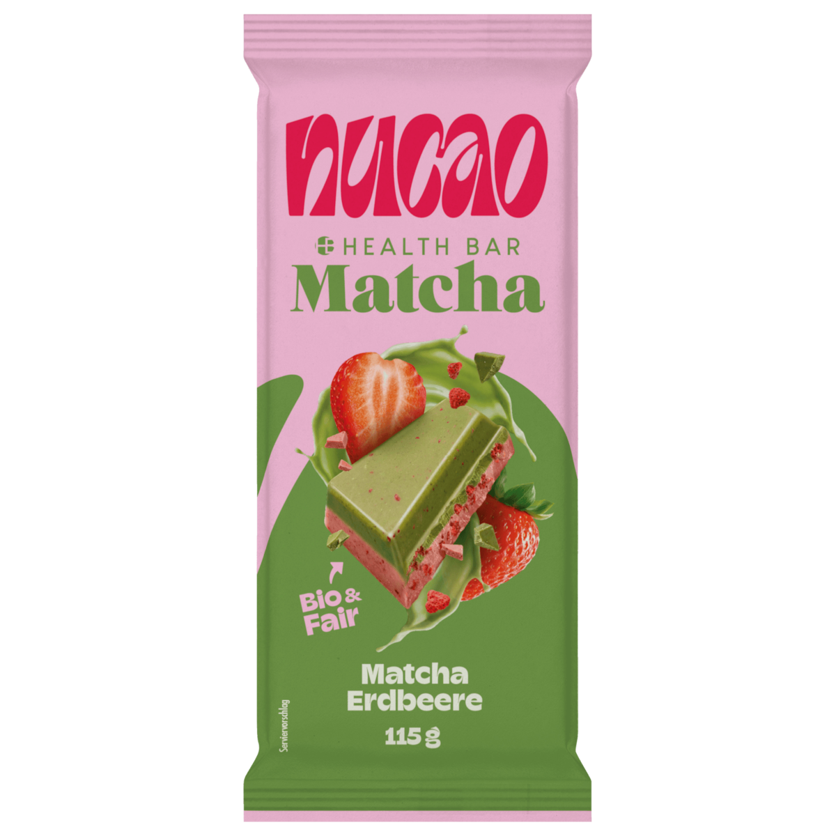 Nucao Health Bar Matcha Strawberry 115g