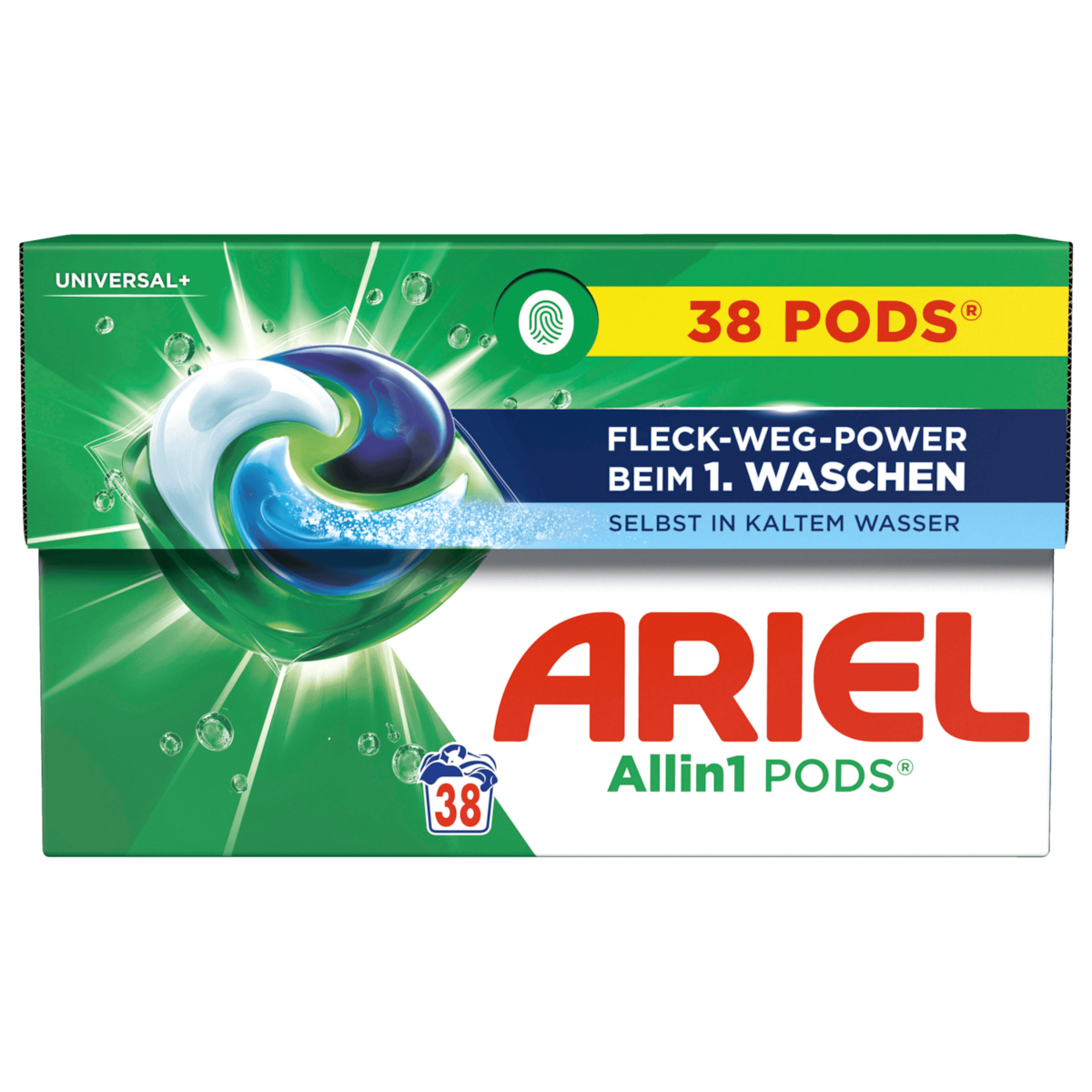 Ariel Vollwaschmittel All-in-1 Pods Universal+ 850g 38WL