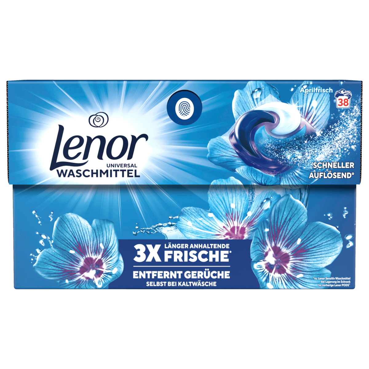 Lenor Vollwaschmittel All-in-1 Pods Aprilfrisch 994g 38WL