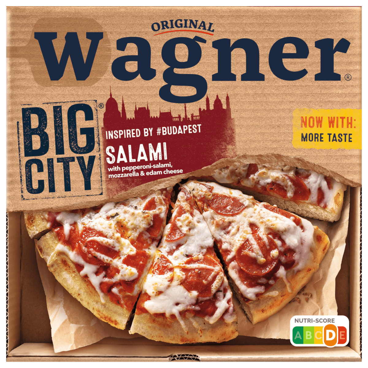 Original Wagner Big City Pizza Salami 415g