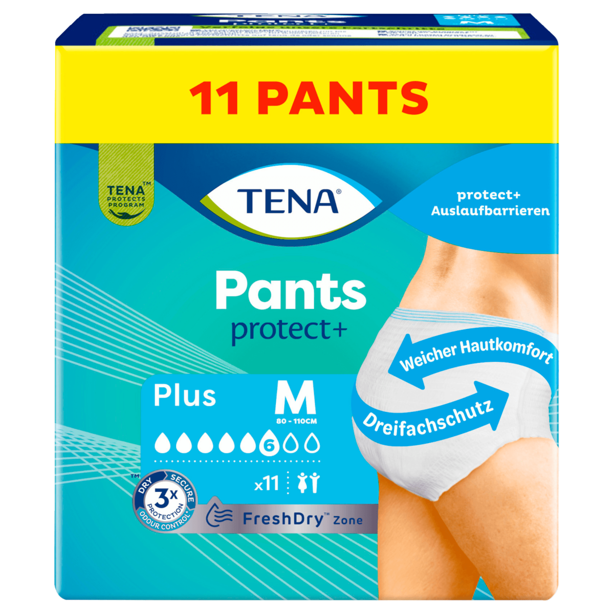 Tena Pants Protect+ Plus Medium 11 Stück