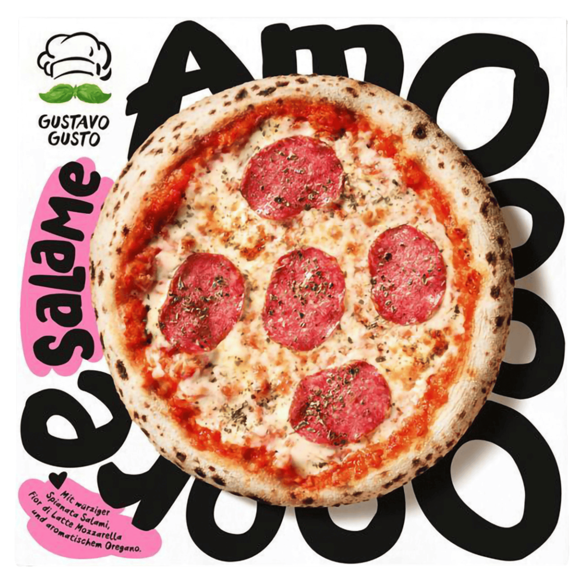 Gustavo Gusto Pizza Amore Napoli Salame 315g