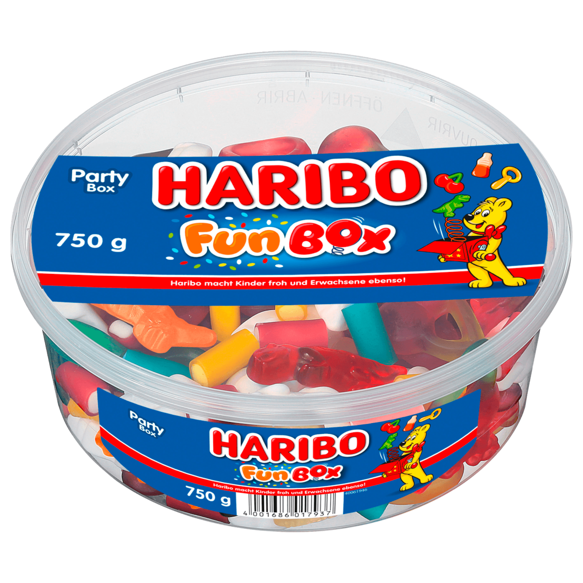 Haribo Fruchtgummi Fun Box 750g