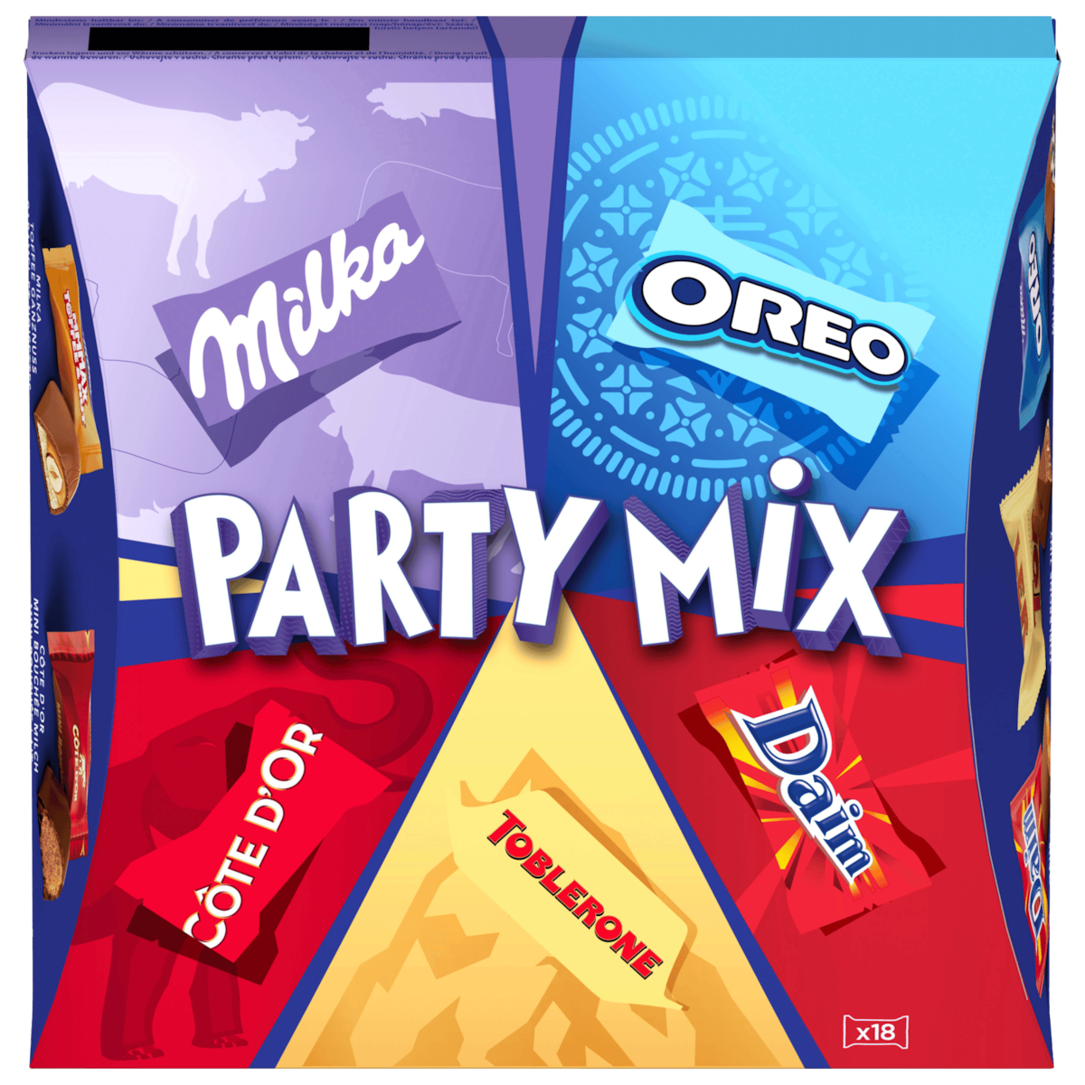 Milka Mini Schokoladen Stückchen 143g