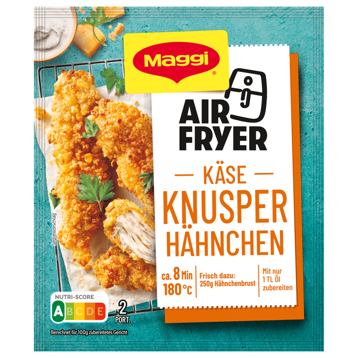 Maggi Fix Airfryer Käse Knusper Hähnchen 44g