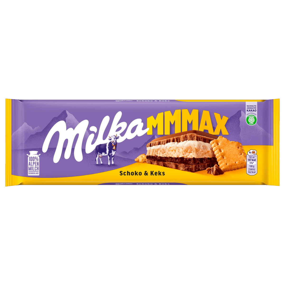 Milka Schokolade Schoko & Keks 300g