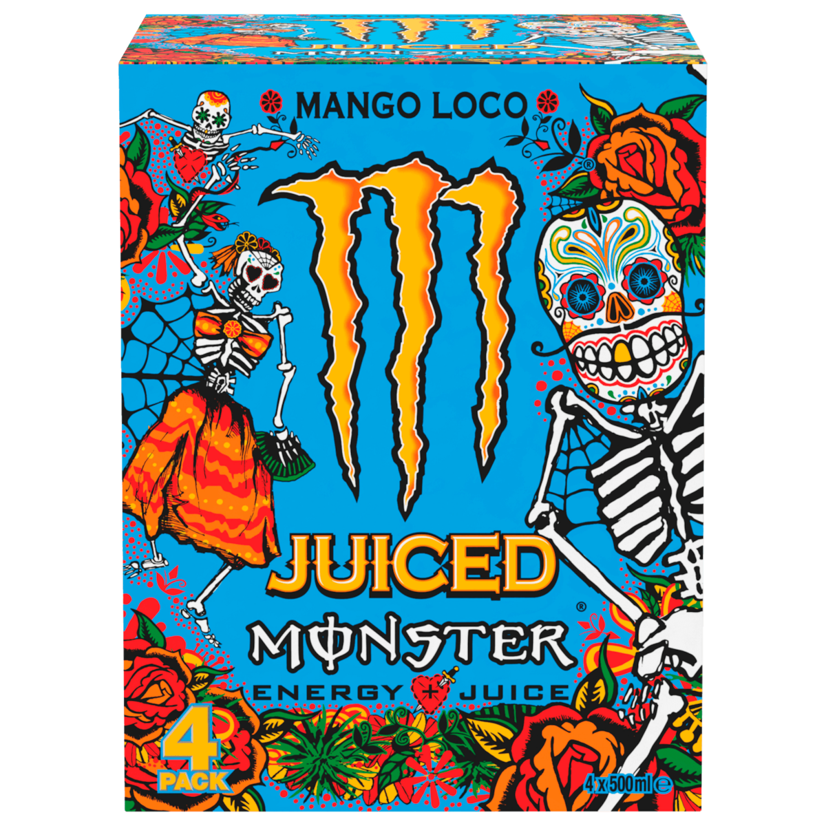 Monster Energy Juiced Mango Loco 4x0,5l