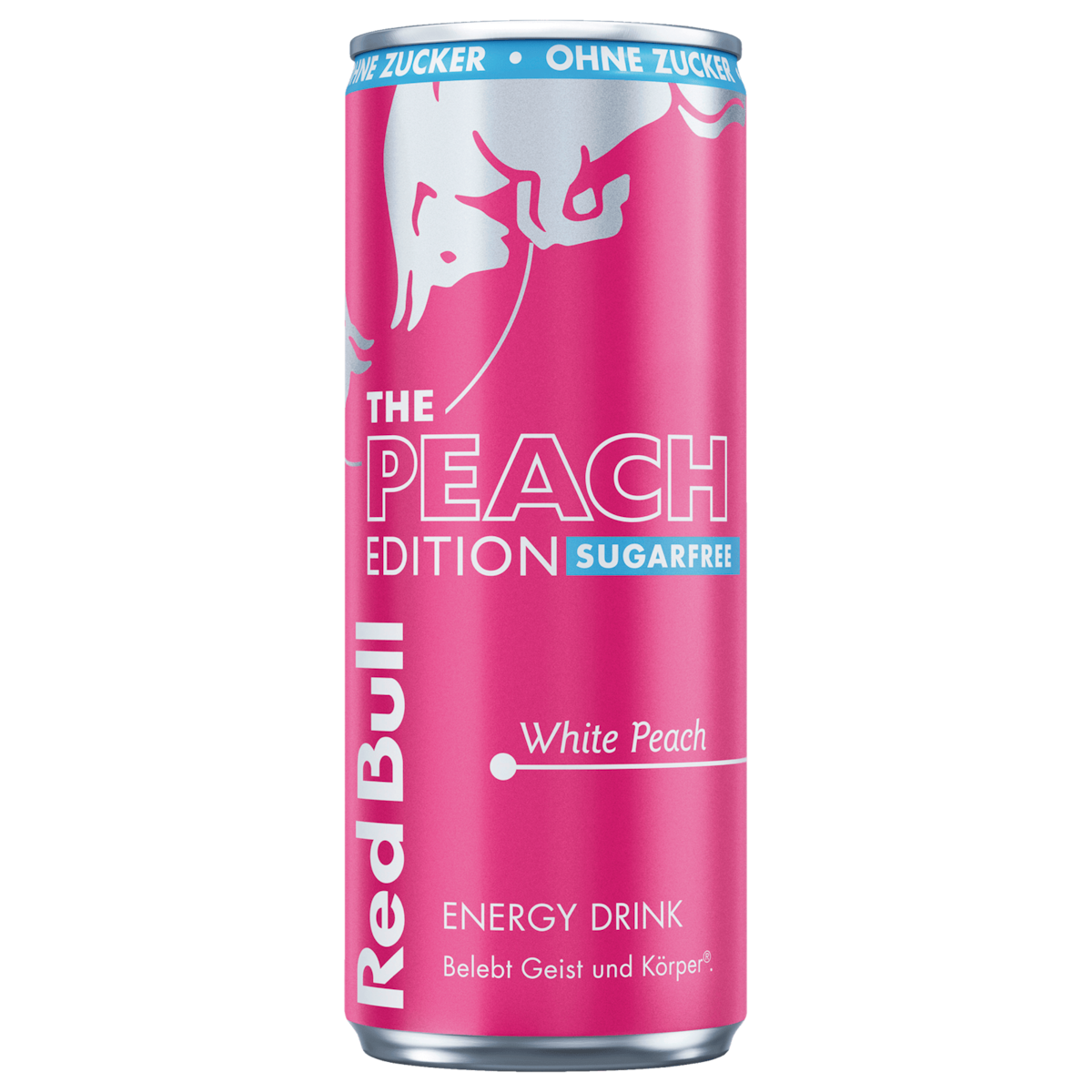 Red Bull Energy Drink White Peach Sugarfree 0,25l