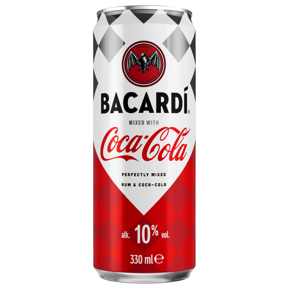 Bacardi Rum und Coca-Cola 0,33l