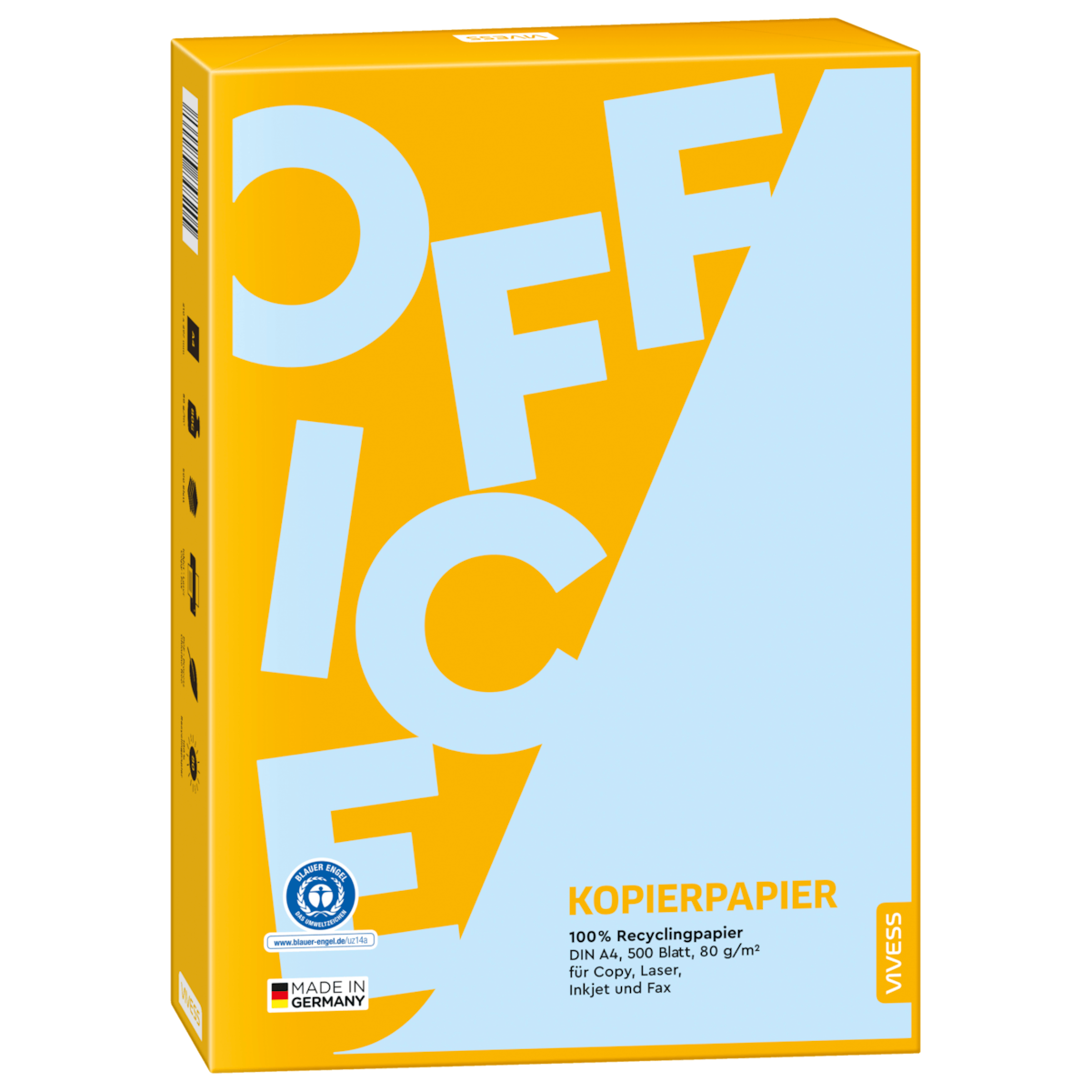 Vivess Office Kopierpapier A4 500 Blatt