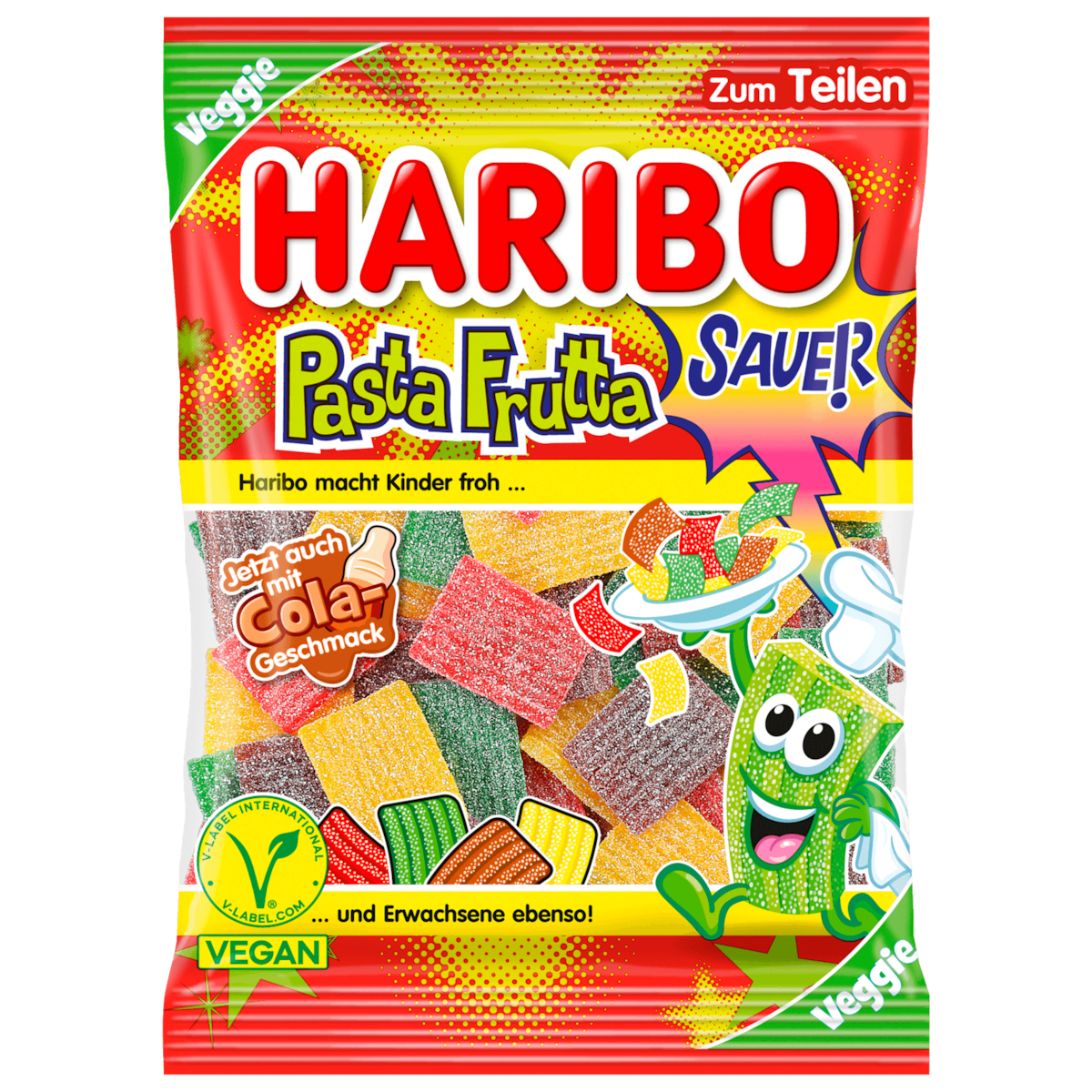 Haribo Pasta Frutta vegan 160g
