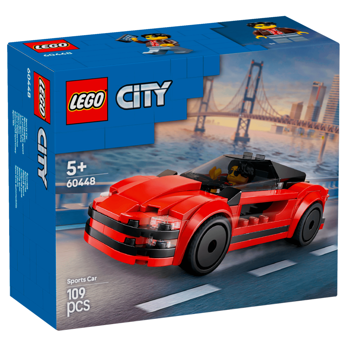 Lego City 60448 Roter Sportwagen ab 5 Jahren