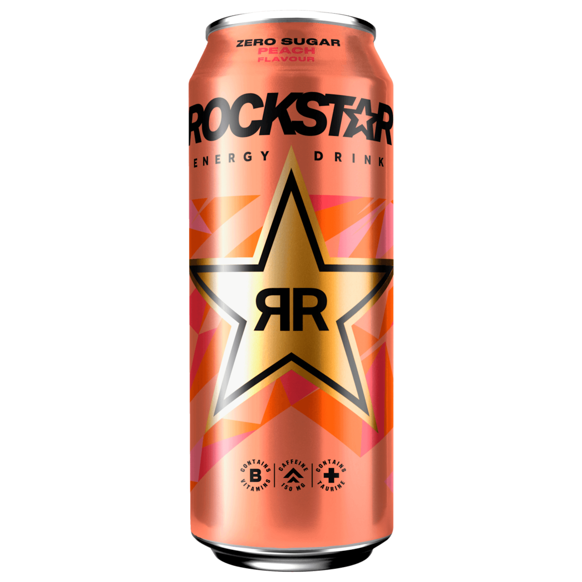 Rockstar Energy Drink Zero Sugar Peach 0,5l