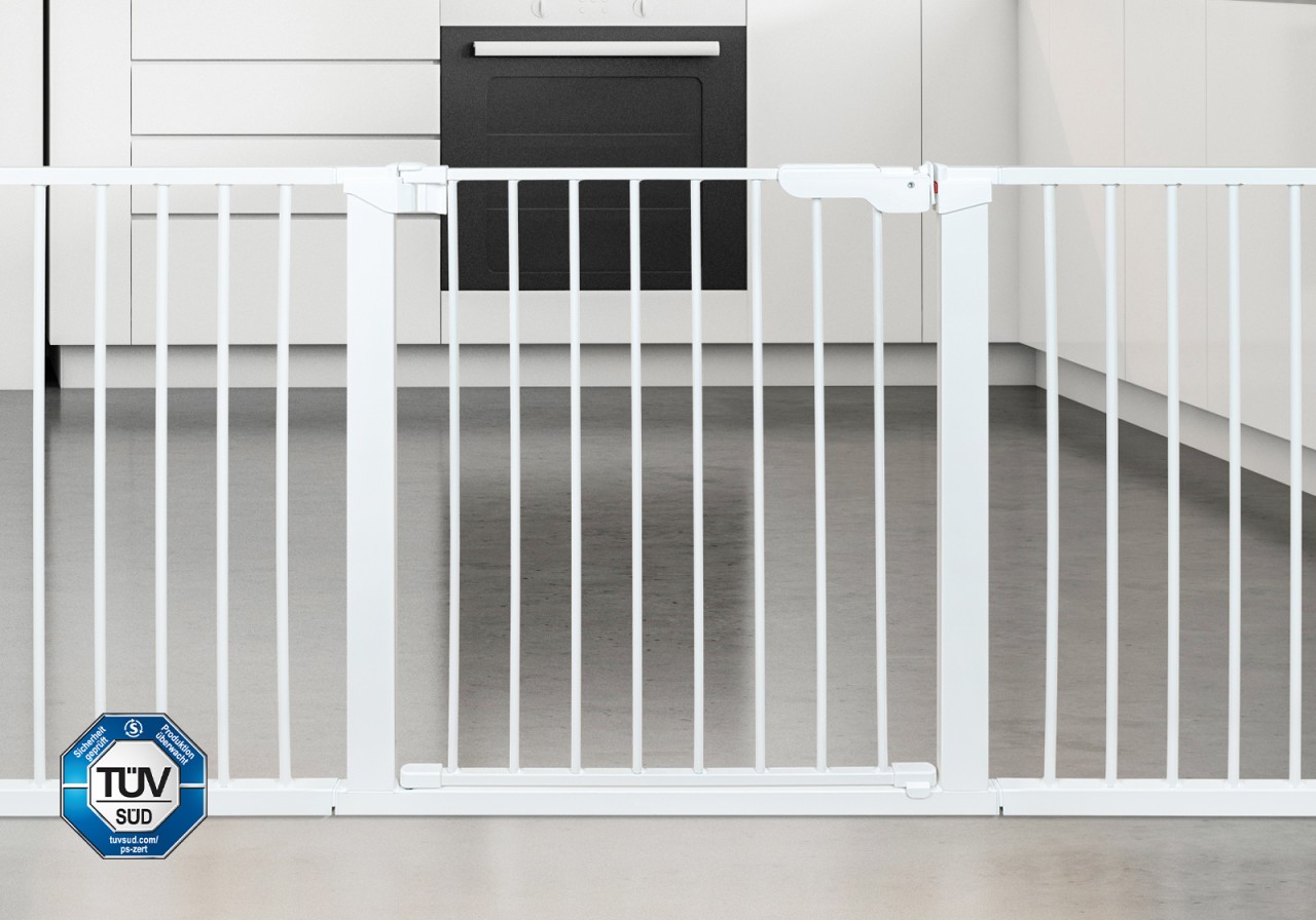 IMPAG® Absperrgitter Prima XXL mit breiter Tür 75 - 183 cm''