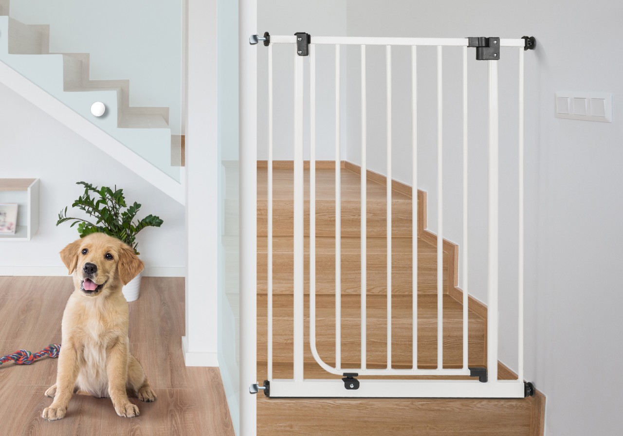 IMPAG® Treppenschutzgitter Easy Step HIGH 73 - 142 cm''