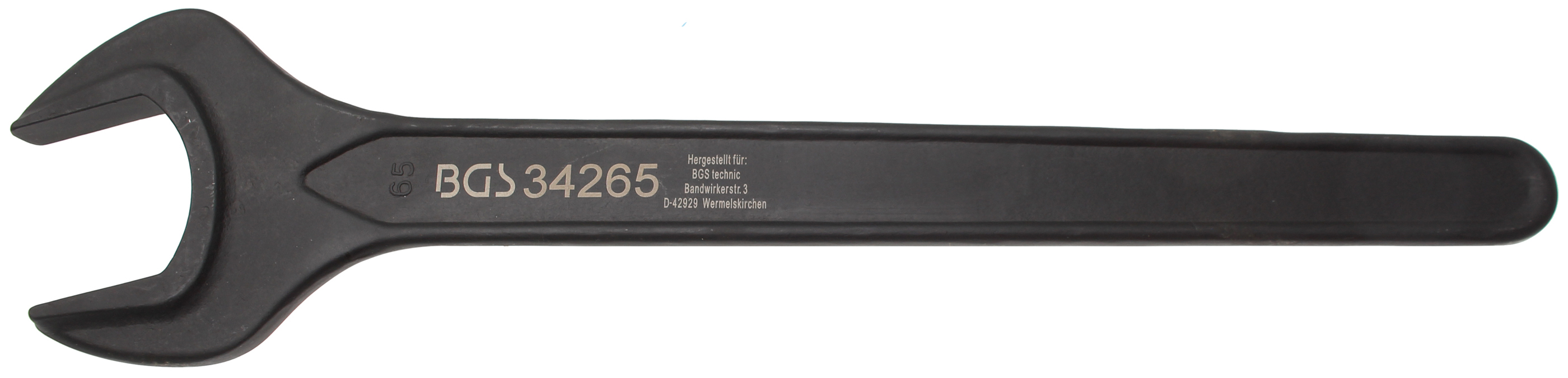 Einmaulschlüssel DIN 894 SW 65 mm