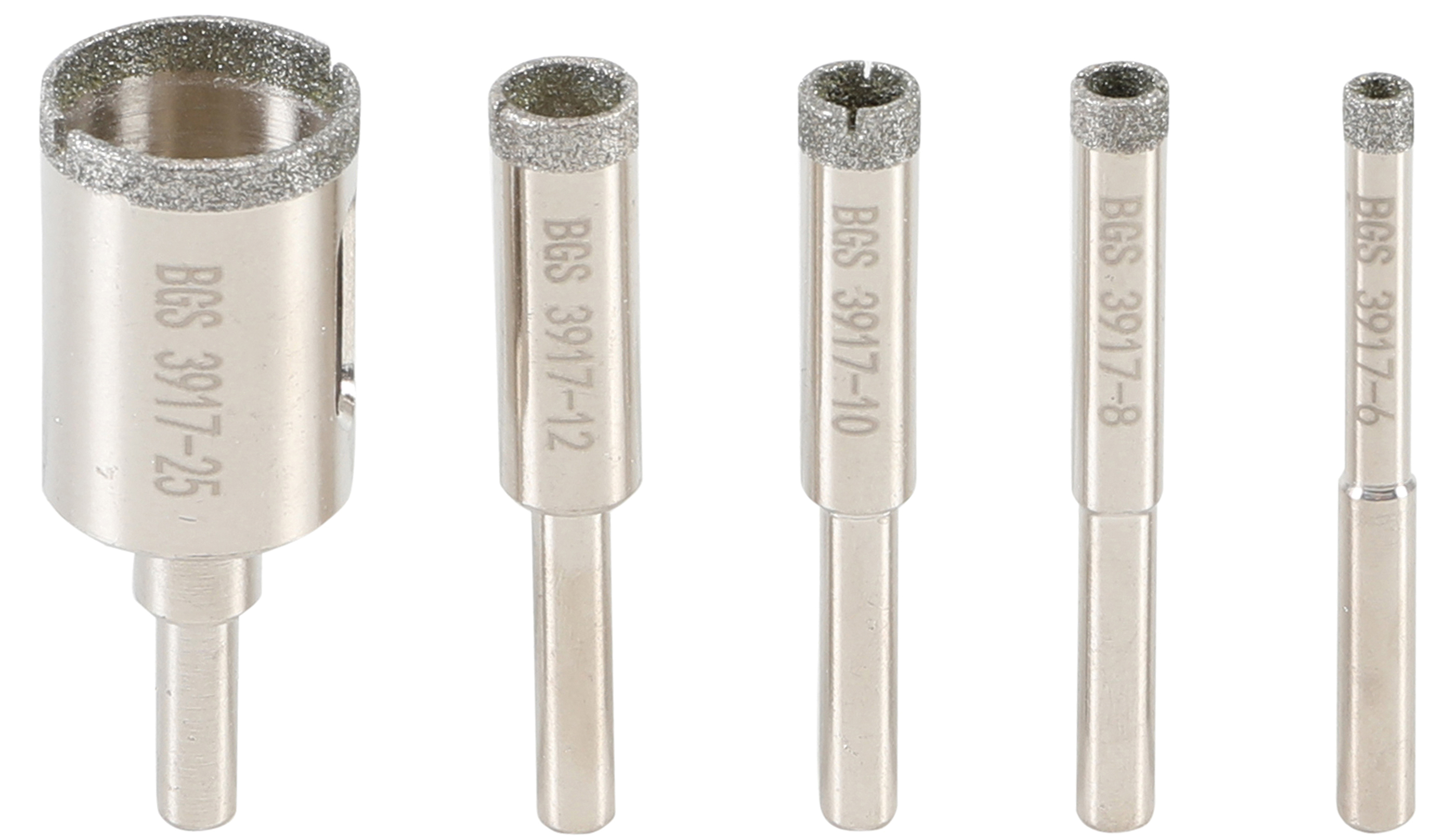 Diamant-Bohrkronen-Satz  5-tlg.