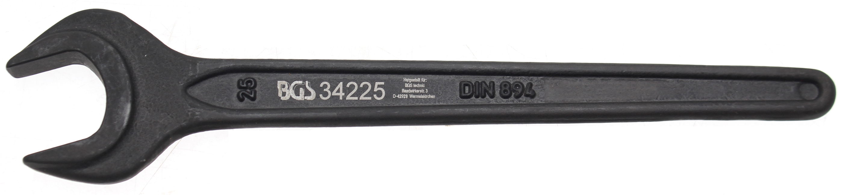 Einmaulschlüssel DIN 894 SW 25 mm