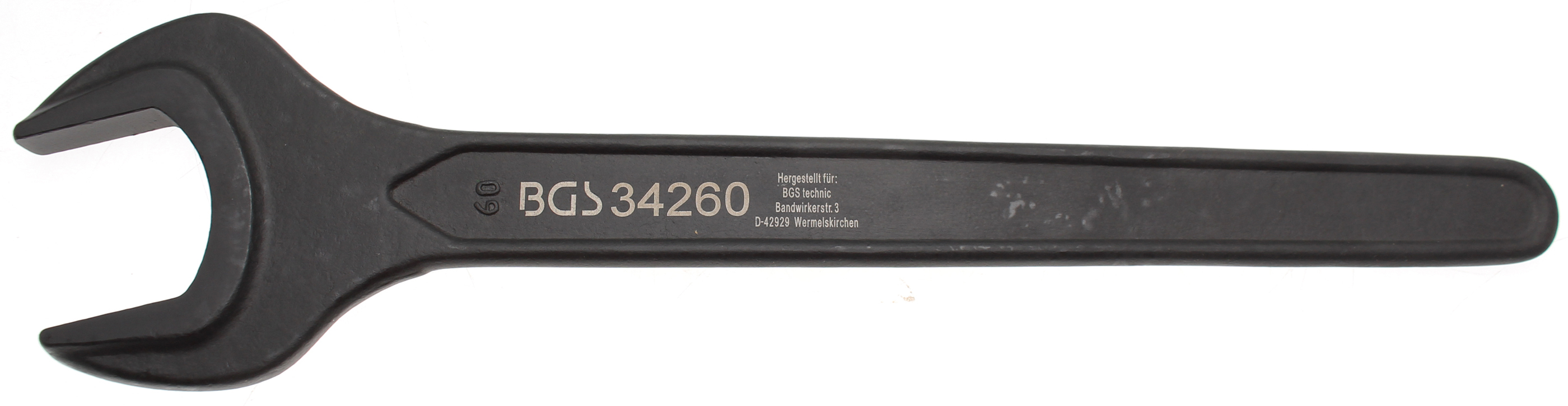 Einmaulschlüssel  DIN 894  SW 60 mm