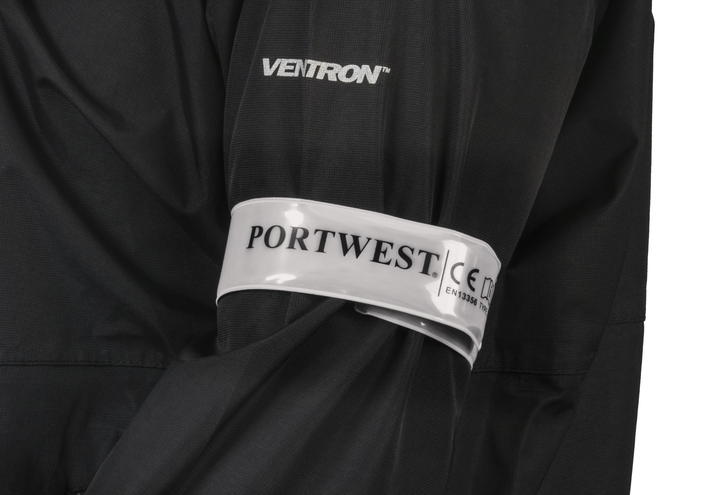 Reflexstreifen silber  gelb