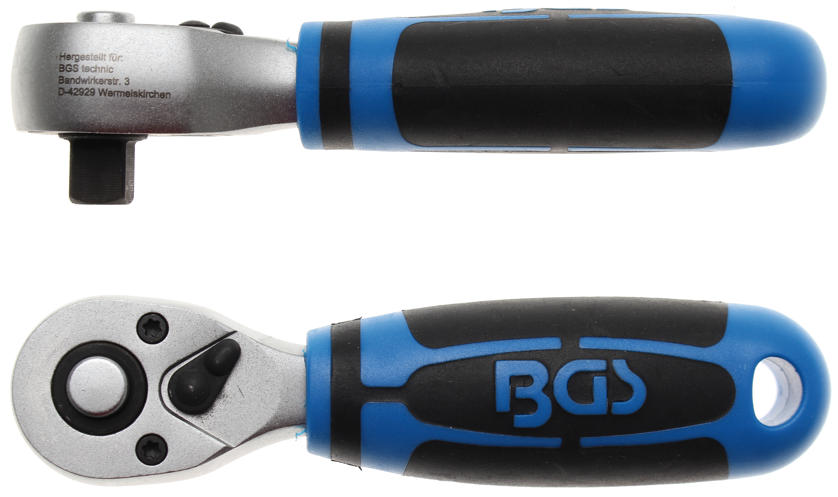 Mini-Umschaltknarre  Abtrieb Außenvierkant 63 mm 14