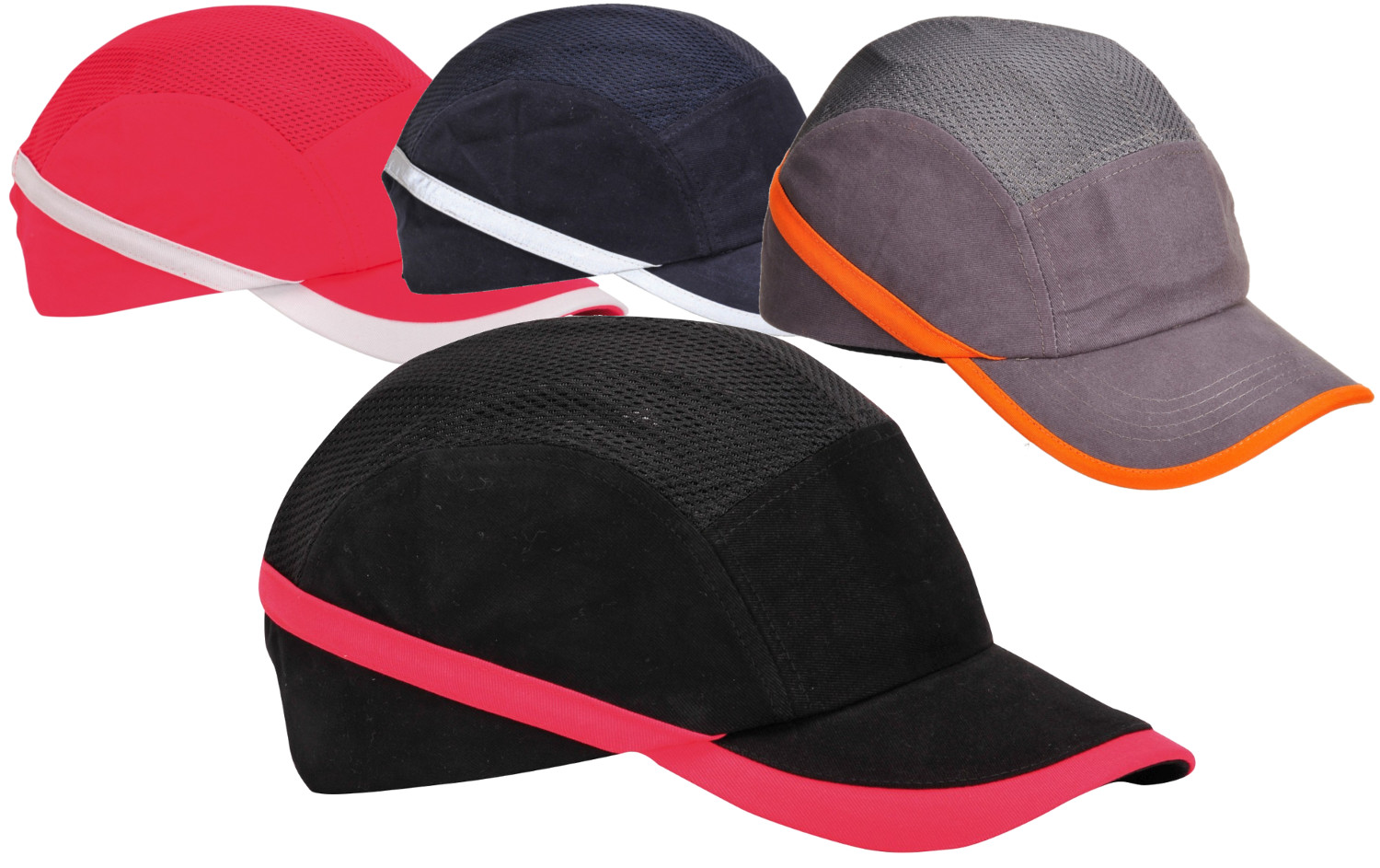 Anstoßkappe Baseball-Cap belüftet