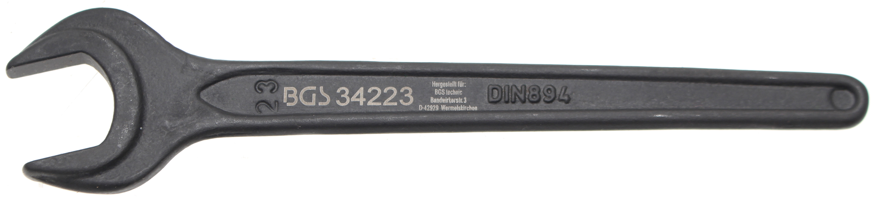 Einmaulschlüssel  DIN 894  SW 23 mm