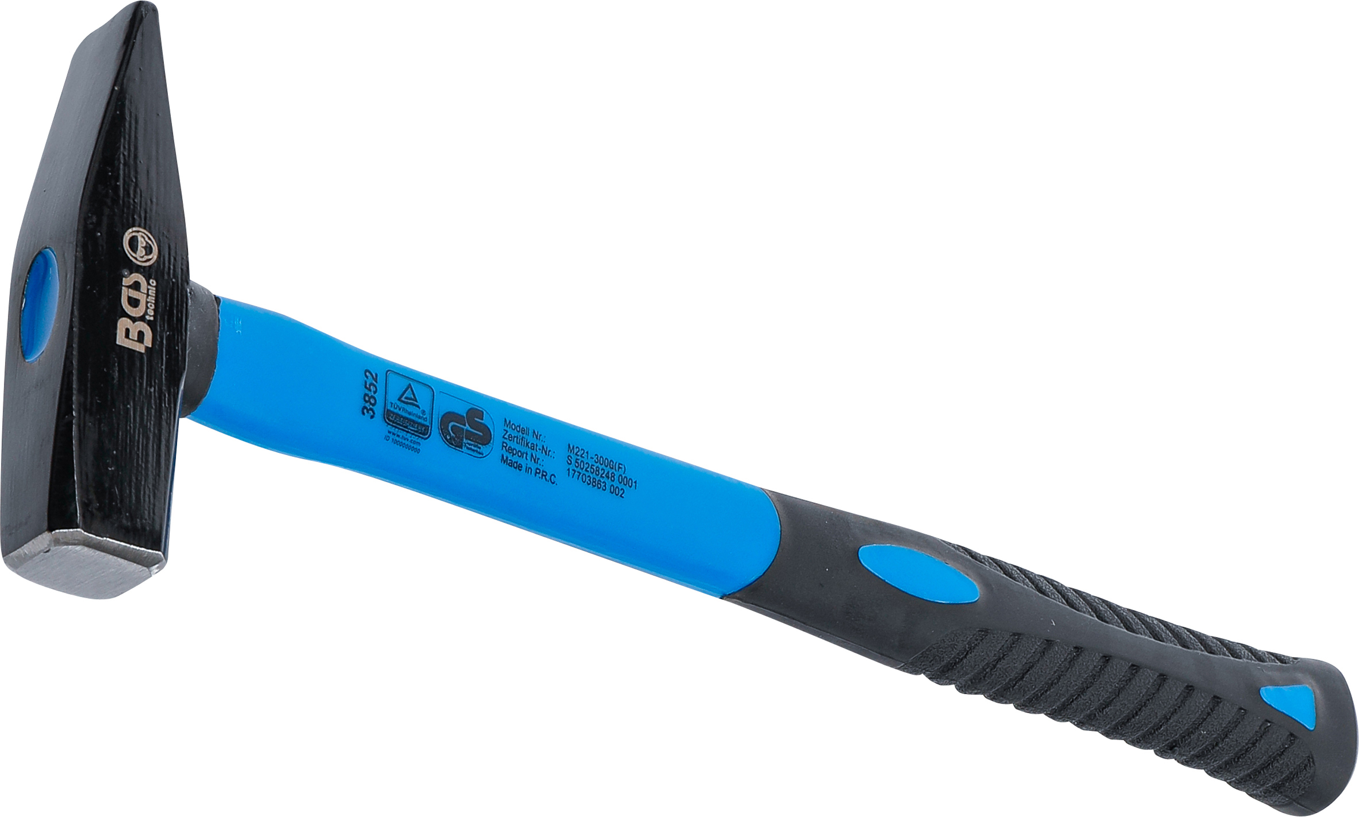 Schlosserhammer  Fiberglasstiel  DIN 1041  300 g
