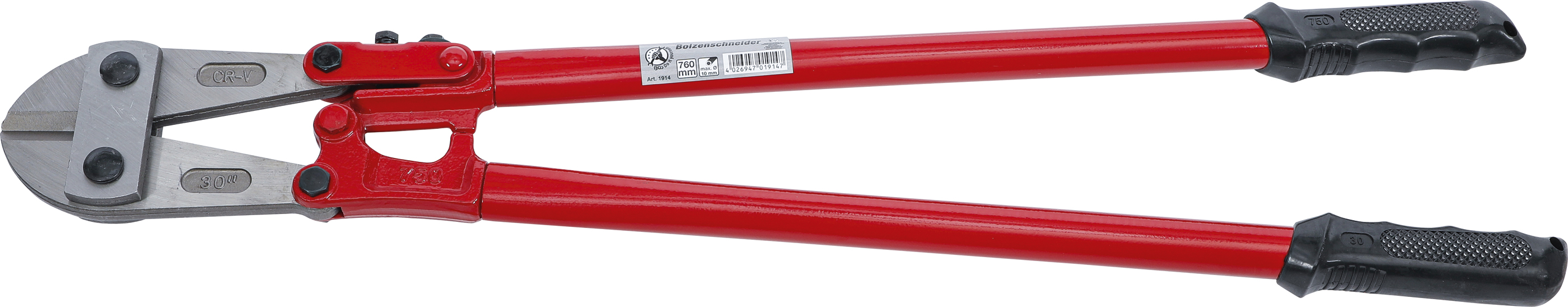 Bolzenschneider mit gehärteten Backen  760 mm