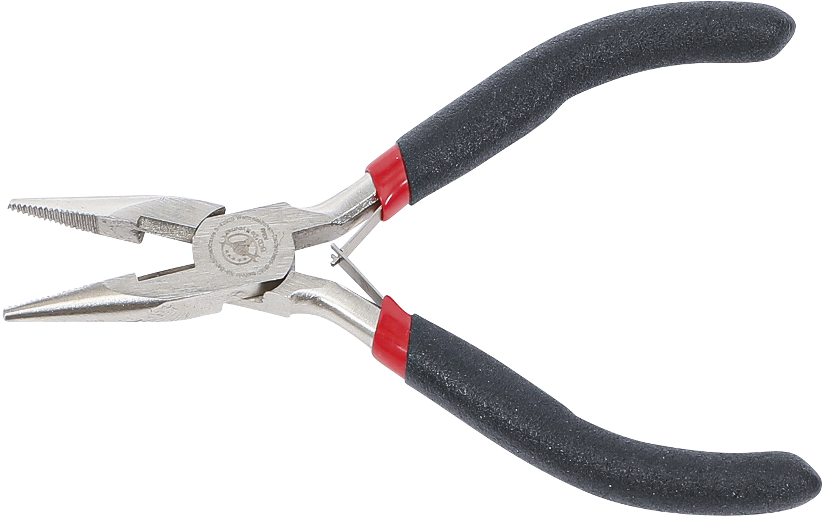 Elektronik-Spitzzange  gerade  mit Feder  120 mm