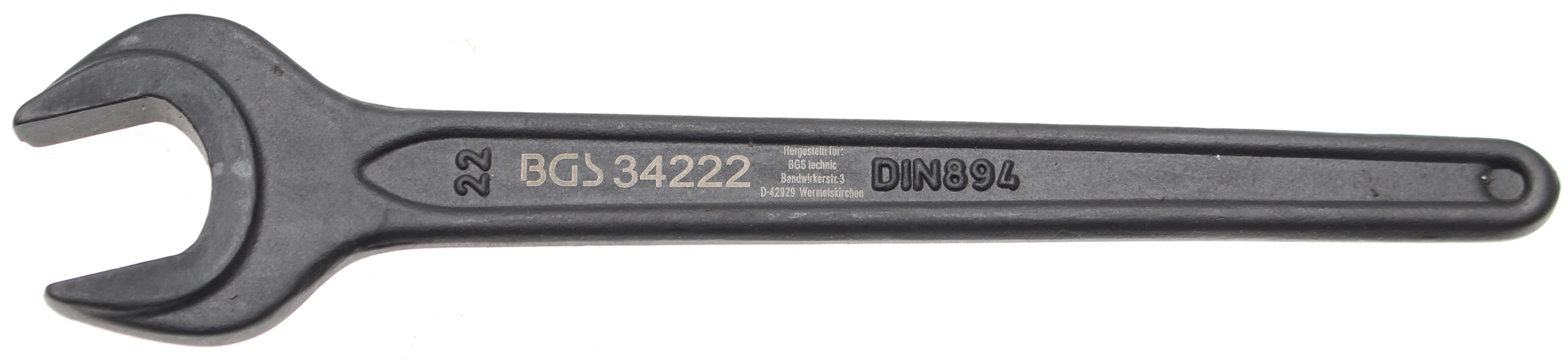 Einmaulschlüssel  DIN 894  SW 22 mm