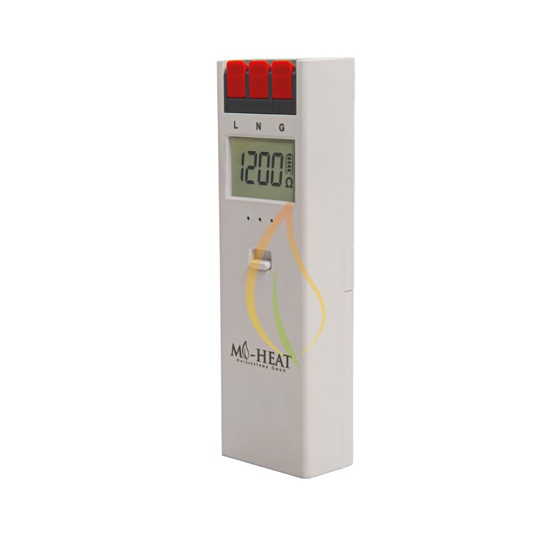 Kabeltester KT-2 mit LC-Display für Heizkabel, Heizmatten und Heizfolien