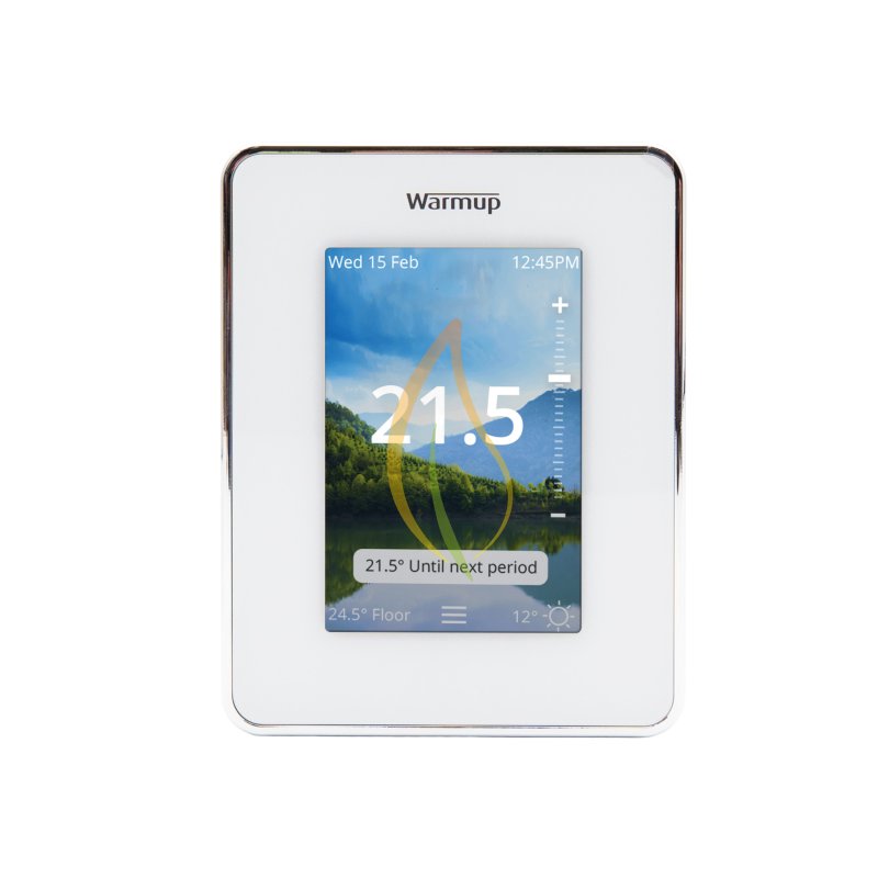 Warmup 7iE Smart Matter Thermostat Weiß