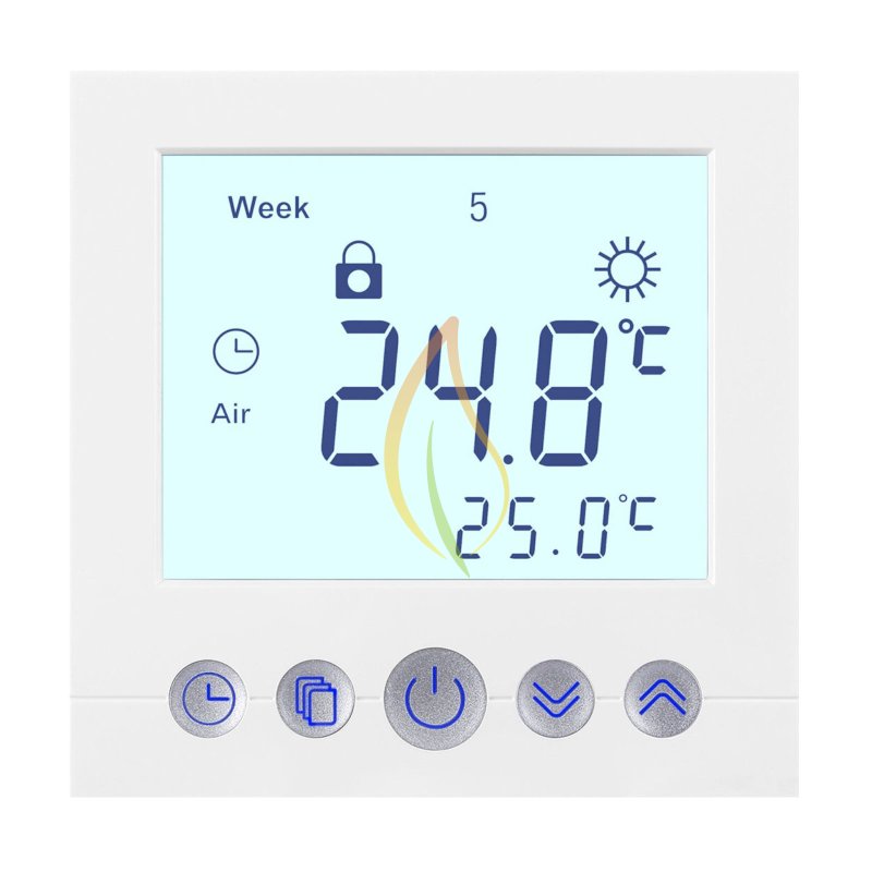C16 Digital Thermostat weiß