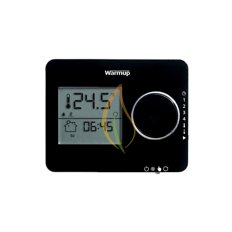 Warmup Tempo Digital Thermostat Schwarz