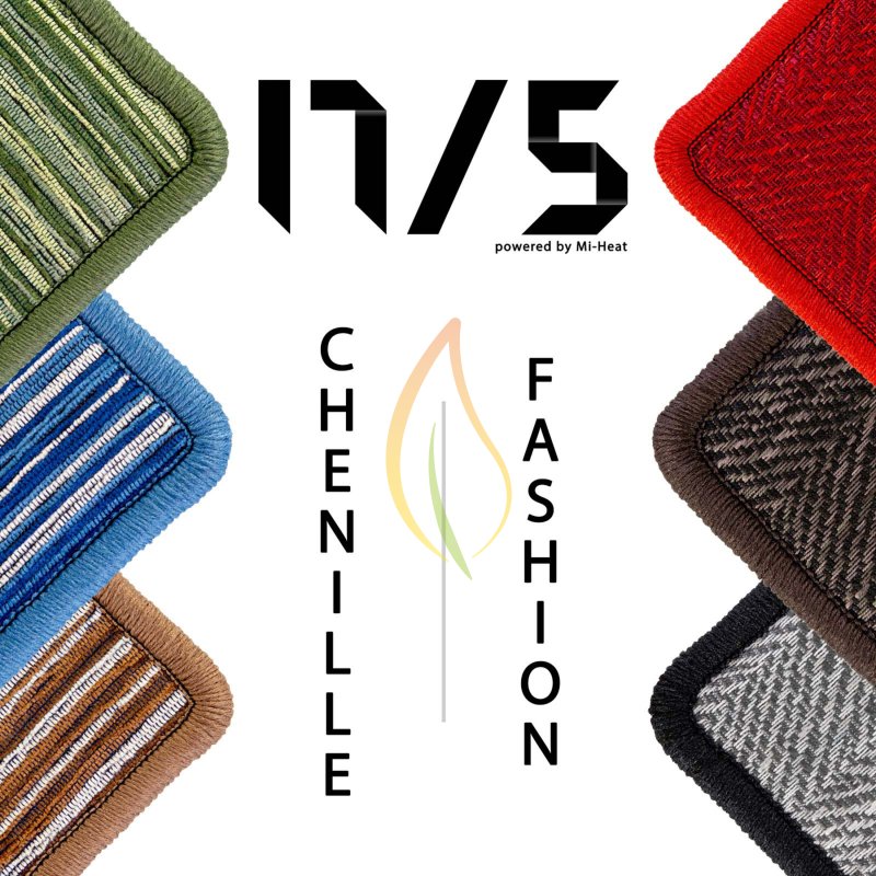 17/5 Heizteppich Chenille/Fashion 50x75cm 100Watt