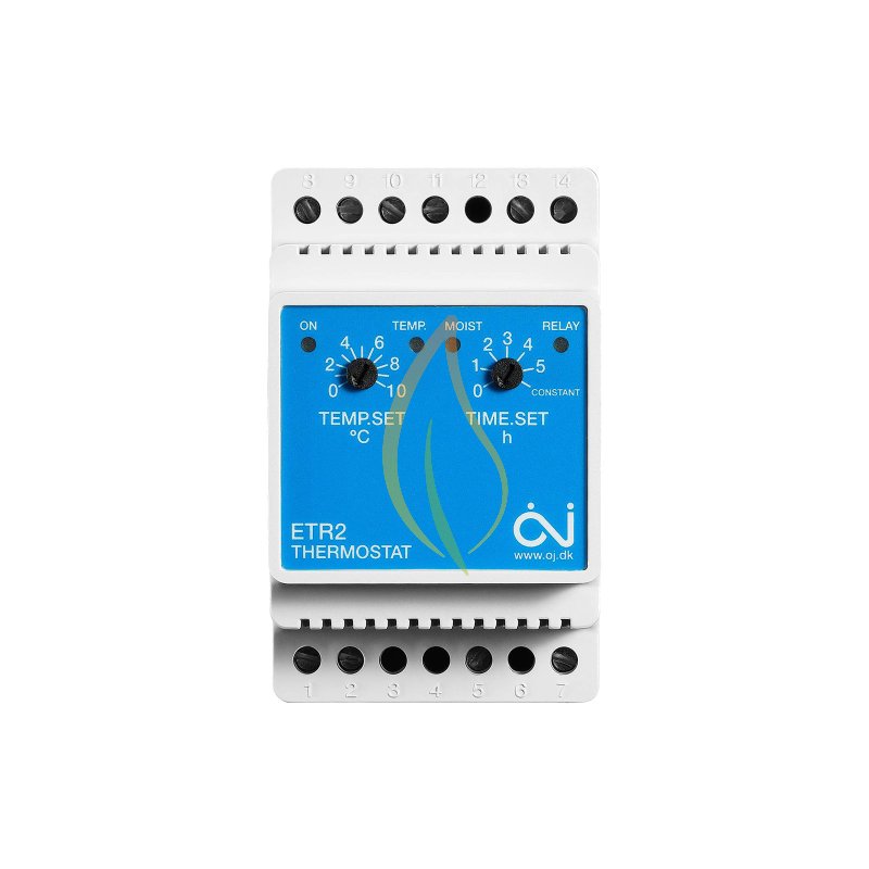 ETR2 Eis- und Schneeschmelz Thermostat für Hutschienenmontage