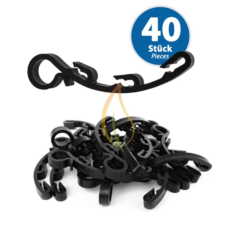 Halterung für Dachrinnenheizung - groß - 40er Set