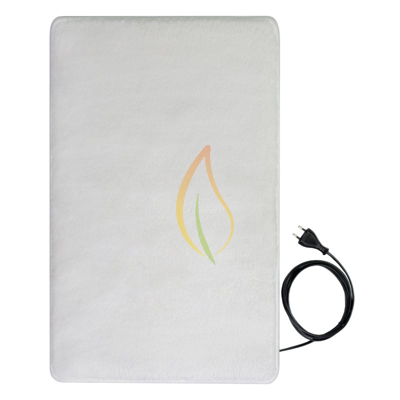 230V Heizteppich Badezimmer Weiß 55x95cm = 70 Watt