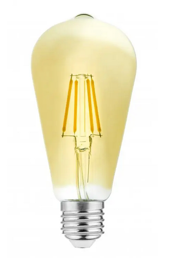 E27 LED Leuchtmittel ST64 4Watt 300Lumen Goldglas