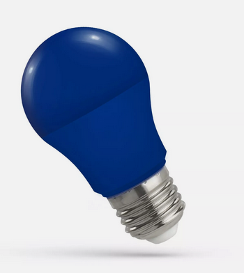 E27 LED Leuchtmittel BLAU 4,9Watt