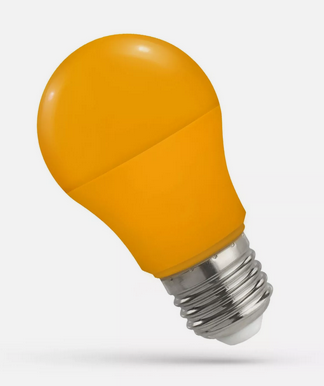 E27 LED Leuchtmittel ORANGE 4,9Watt