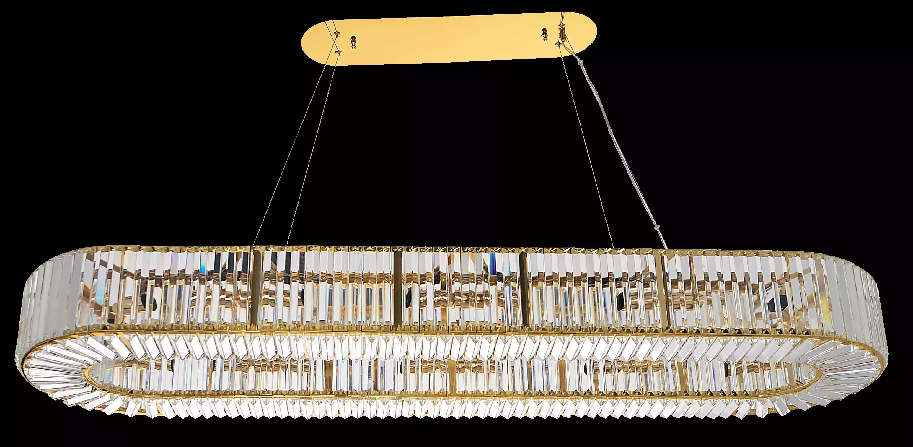 Tischleuchte Kronleuchter Kristallleuchte Lampe Lampen Kronleuchter Oval