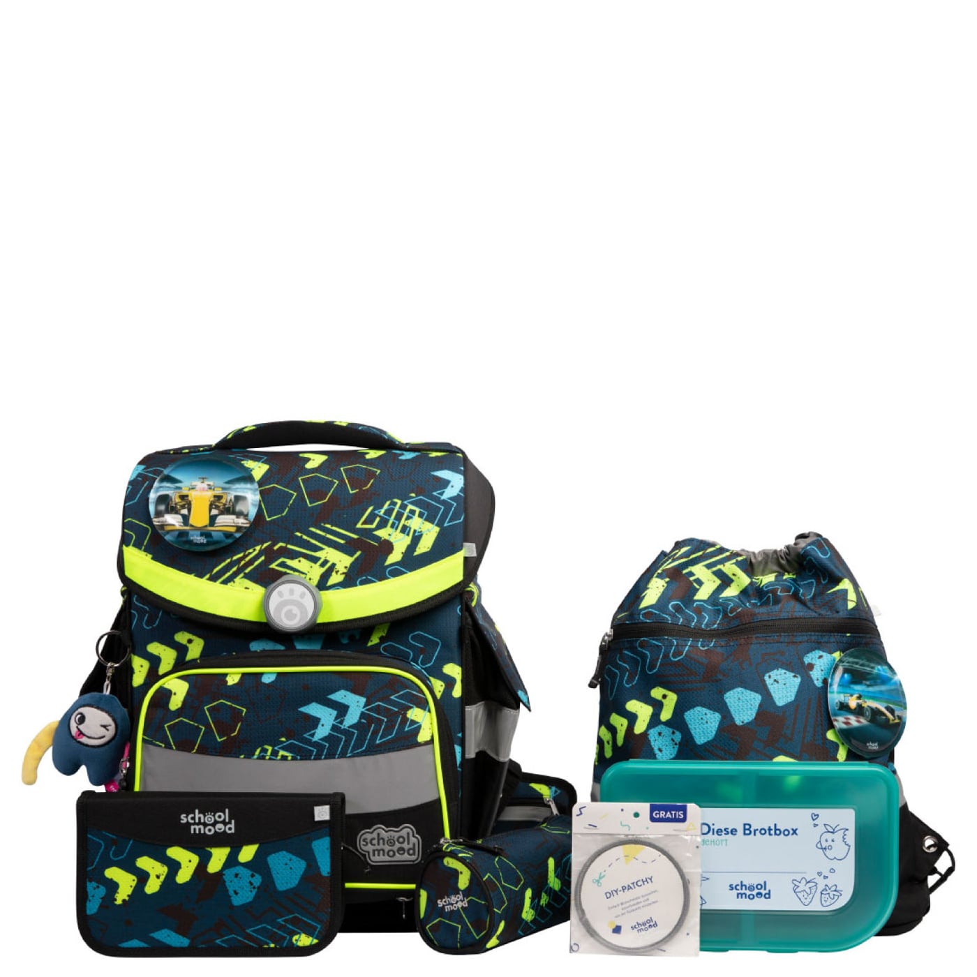 School-Mood Schulranzen Set 7tlg. Timeless Pro Elias (2025)