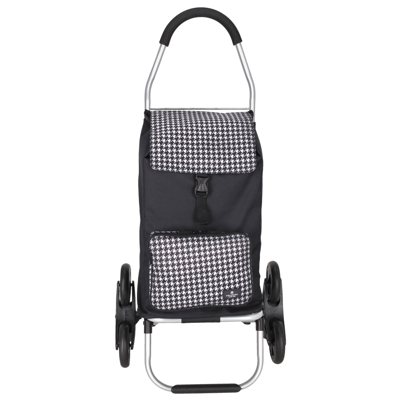 KENORADA Einkaufstrolley ER03 Daily Shopping Trolley Treppensteiger pepita
