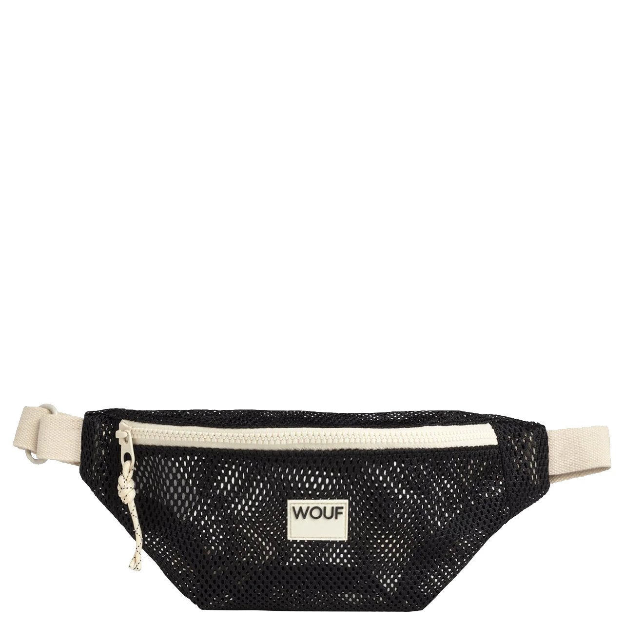 WOUF Bauchtasche Mesh Waistbag onyx