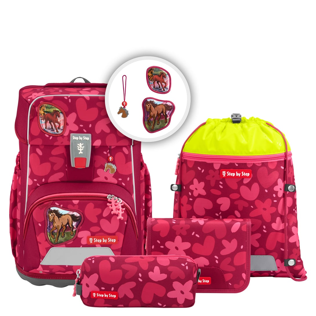 Step by Step Schulranzen Set 5tlg. Giant (2026) Wild Horse Nora