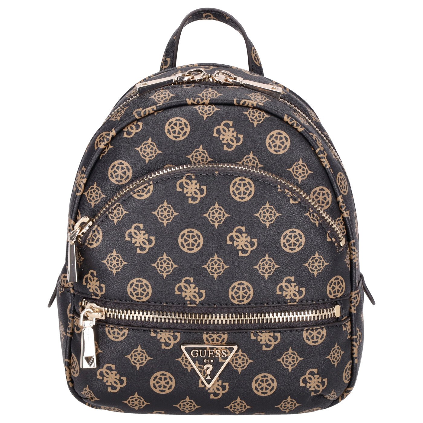 Guess Damenrucksack Manhattan Backpack mocha logo