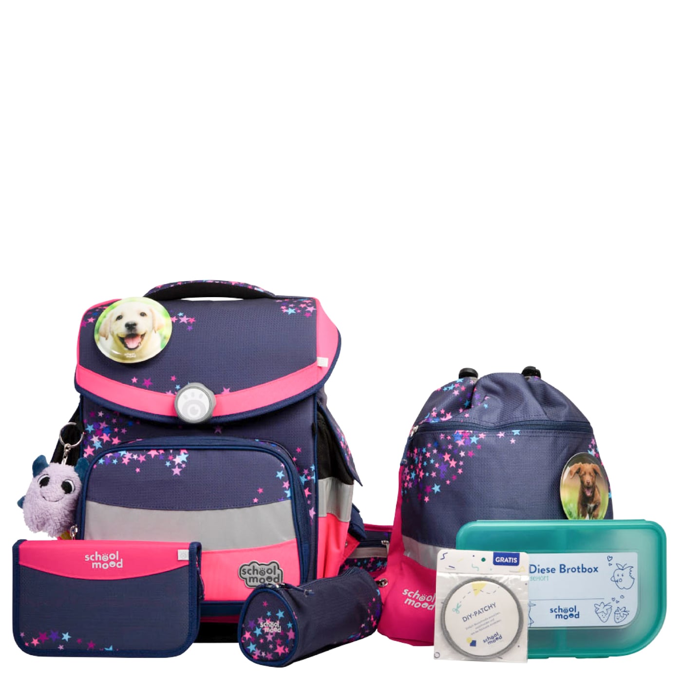 School-Mood Schulranzen Set 7tlg. Timeless Pro Leni (2025)